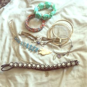 Costume Jewelry Lot with Headband